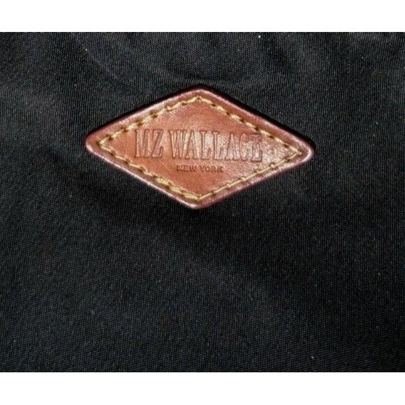 MZ Wallace Cosmetic Bag Zip Pouch Black - Picture 2 of 7